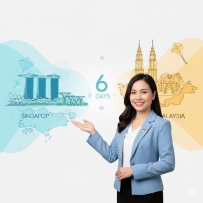 du lich singapore malaysia hanh trinh 6 ngay chi tiet 2025