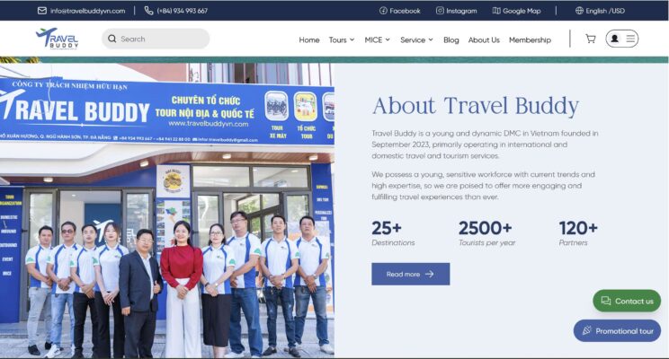Travel Buddy mang đến dịch vụ du lịch chất lượng tại Quận Ngũ Hành Sơn