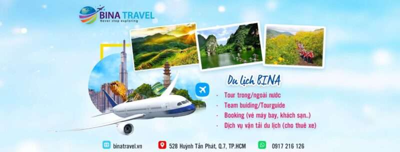 Bina Travel cung cấp dịch vụ du lịch chất lượng tại Quận 7