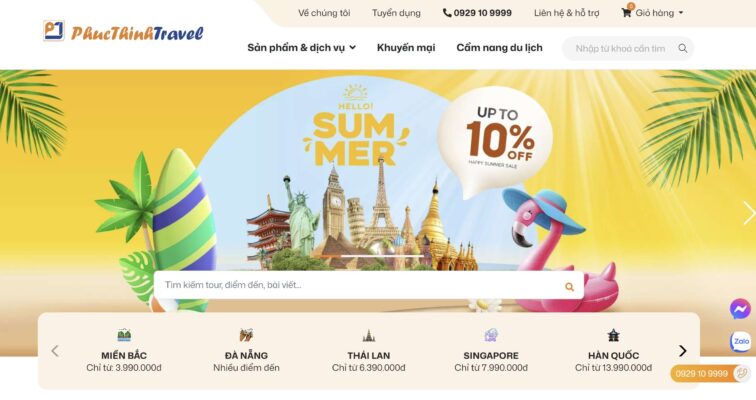 Top 5 công ty du lịch uy tín tại Quận Bình Tân 9 Du Lịch Phúc Thịnh cung cấp dịch vụ du lịch chất lượng tại Quận Bình Tân