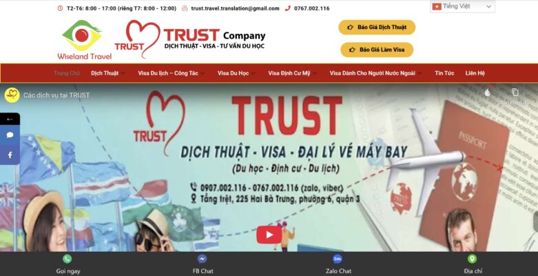 Top 8 công ty du lịch uy tín tại Quận 3 15 Trust Visa mang đến dịch vụ du lịch chất lượng tại Quận 3