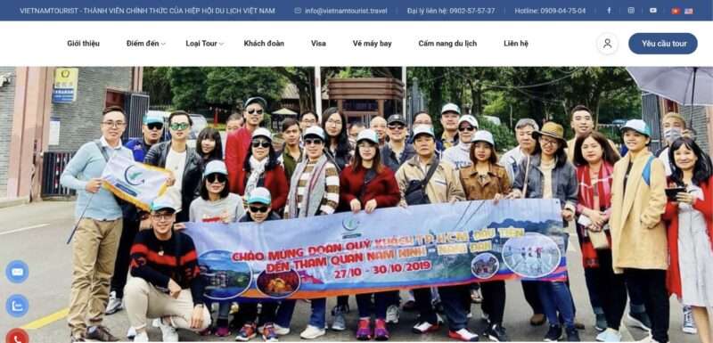 Vietnamtourist JSC cung cấp dịch vụ du lịch chất lượng tại Quận 7