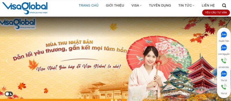 Top 5 công ty visa uy tín tại Quận Phú Nhuận 5 Visa Global - Công ty dịch vụ làm visa uy tín tại Phú Nhuận, TP.HCM. Hỗ trợ 24/7, dịch thuật, đặt vé máy bay, khách sạn. Cam kết hồ sơ chính xác, giá dịch vụ tối ưu.
