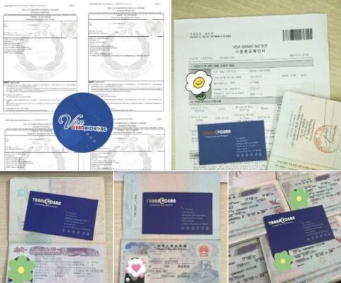 Visa Liên Đại Dương xử lý thành công visa Nhật, Hàn, Đài Loan, Trung Quốc