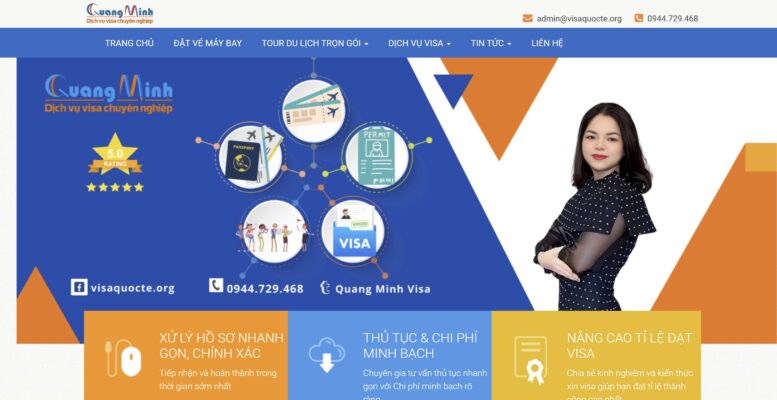 Top 8 công ty du lịch uy tín tại Quận 3 16 Visa Quang Minh – thương hiệu du lịch đáng tin cậy tại Quận 3