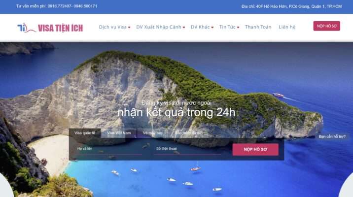 Visa Tiện Ích cung cấp dịch vụ du lịch chất lượng tại Quận 1