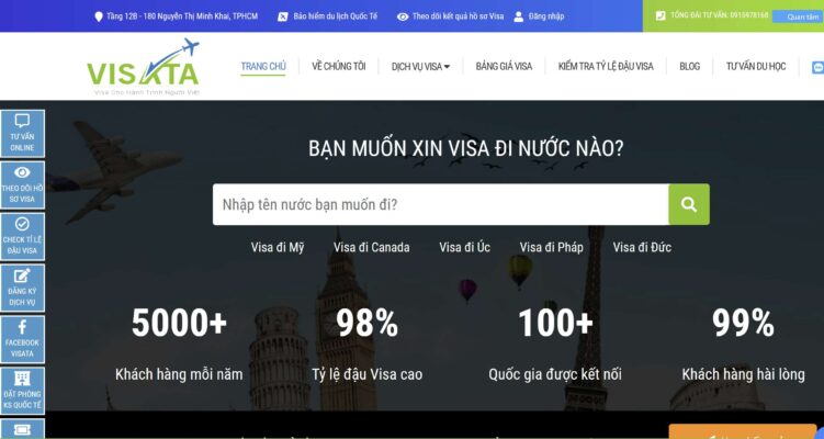 Top 8 công ty du lịch uy tín tại Quận 3 14 Visata – công ty du lịch uy tín tại Quận 3