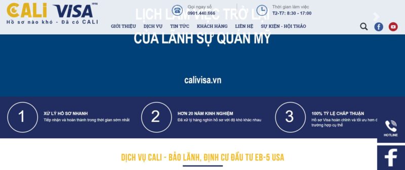 Top 4 công ty visa uy tín tại Quận 5, TP.HCM 5 Dịch vụ làm visa uy tín tại quận 5 của công ty Cali Visa.