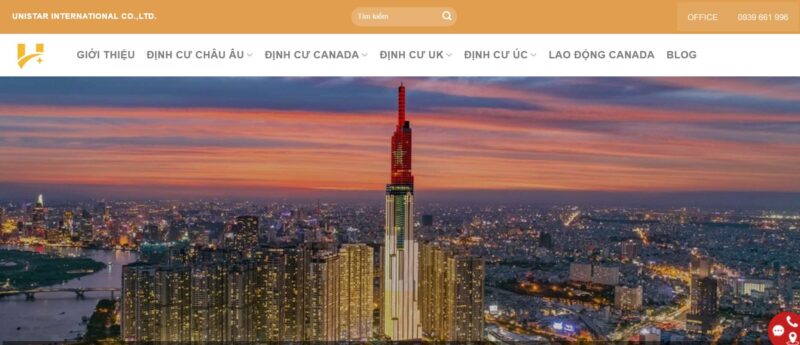 Top 5 công ty visa uy tín tại Quận Bình Thạnh, TP.HCM 10 UniStar Immigration - Công ty tư vấn định cư quốc tế tại Landmark 81, Bình Thạnh, TP.HCM, chuyên định cư Canada, châu Âu, Anh, Úc.