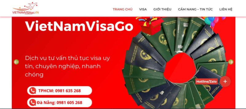 VietNamVisaGo - Visa Hồ Chí Minh, dịch vụ visa uy tín tại Quận 3, chuyên xử lý visa du lịch, công tác, thăm thân đi Mỹ, Úc, Canada, châu Âu, châu Á.