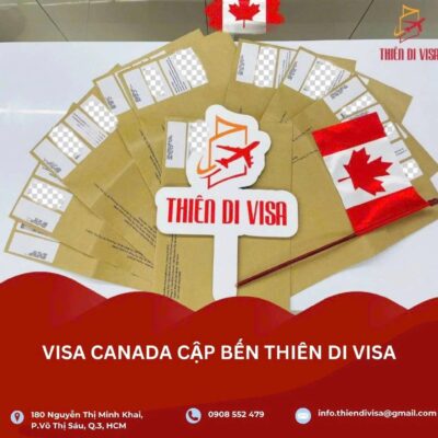 Thiên Di Visa hỗ trợ khách hàng nhận visa Canada thành công, dịch vụ tư vấn uy tín và chuyên nghiệp.
