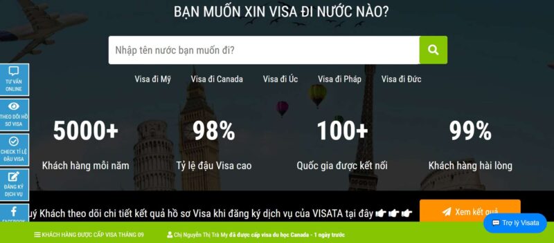 VISATA - dịch vụ xin visa trọn gói tại TP.HCM, hỗ trợ Mỹ, Schengen, Úc, Canada và châu Á, tích hợp dịch thuật, công chứng, tài chính và luyện phỏng vấn.