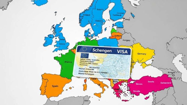 ban do schengen visa phap