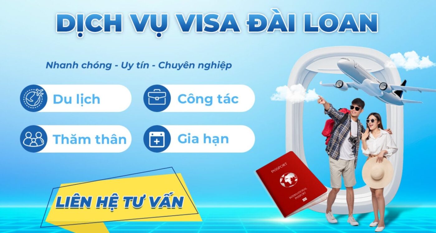 Dịch vụ visa Đài Loan Quận Tân Phú