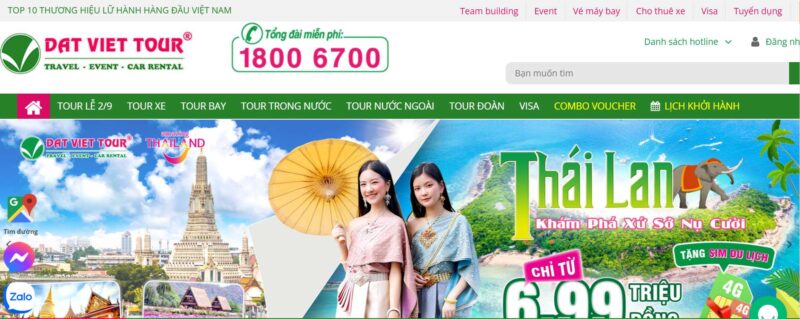 Dịch vụ làm visa uy tín tại Quận Gò Vấp của công ty Đất Việt Tour.