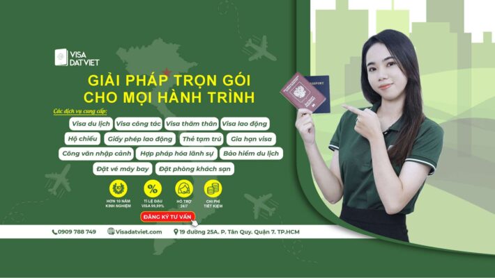 Dịch vụ làm visa uy tín tại quận 7 của công ty Visa Đất Việt.