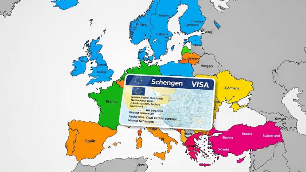 ban do schengen visa phap