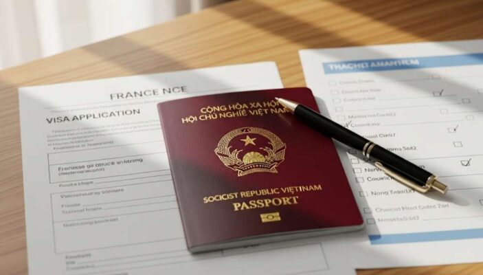 ban lam viec checklist ho so visa phap
