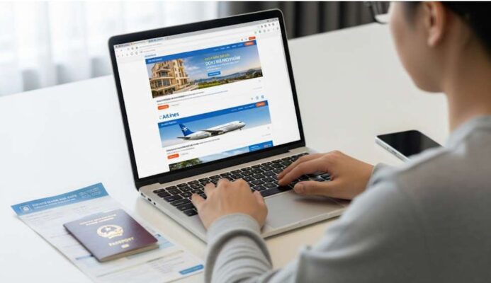 booking ve may bay khach san xin visa duc
