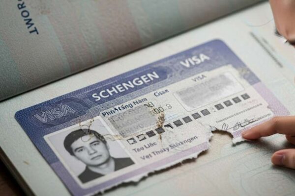 cap lai visa phap khi mat hong