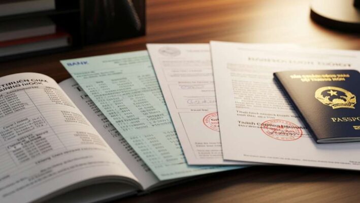 Những Lưu Ý Quan Trọng Khi Chuẩn Bị Hồ Sơ Xin Visa Pháp 2025 4 chung minh tai chinh ho so visa phap