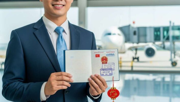 doanh nhan Viet nhan visa trung quoc