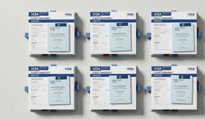 Mẹo Xin Visa Du Lịch Ý Cho Nhóm Đông Người & Gia Đình 2025 4 dong bo hoa ho so la chia khoa thanh cong khi xin visa y nhom