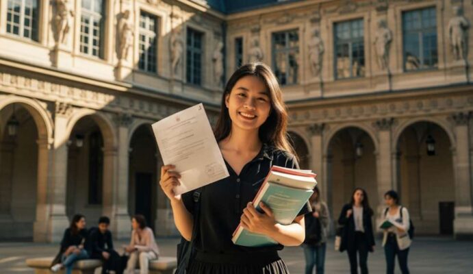 du hoc sinh viet nam tai phap visa phap