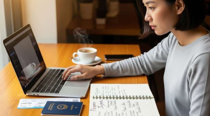 freelancer lam viec quan ca phe