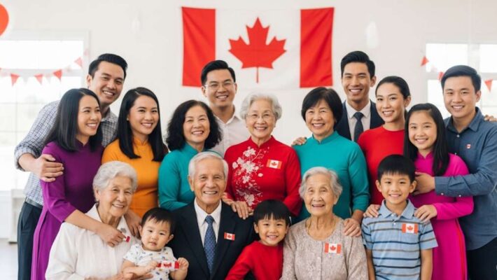 gia dinh doan tu canada
