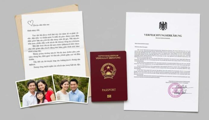 Thư Mời Thăm Thân Đức: Hướng Dẫn Toàn Diện & 12 Lưu Ý Tránh Bị Từ Chối 2025 3 hai loai thu moi xin visa tham than duc