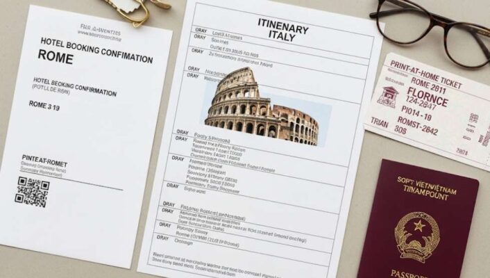 Visa Du Lịch và Thăm Thân Ý 2025: So Sánh Chi Tiết & Hướng Dẫn Chọn Đúng 3 lap ke hoach chi tiet cho visa du lich y visa y