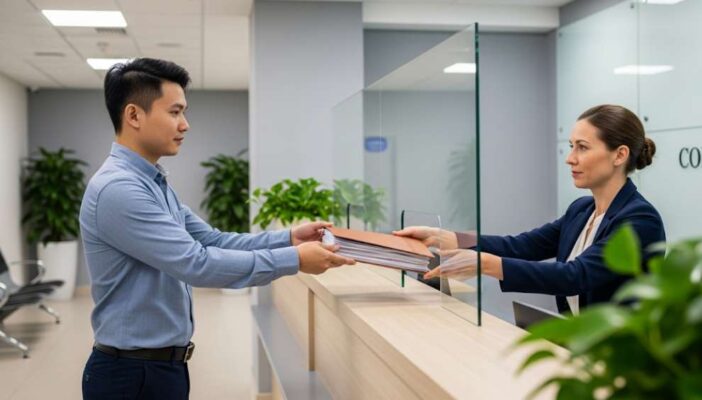 Quy Trình Xin Cấp Lại Visa Pháp Khi Bị Mất Hoặc Hỏng: Hướng Dẫn Chi Tiết 4 nop ho so cap lai visa phap