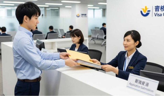 Visa Hàn Quốc 5 năm, 10 năm 2025 – Điều kiện & lợi ích khi sở hữu visa dài hạn 3 nop ho so tai trung tam kvac