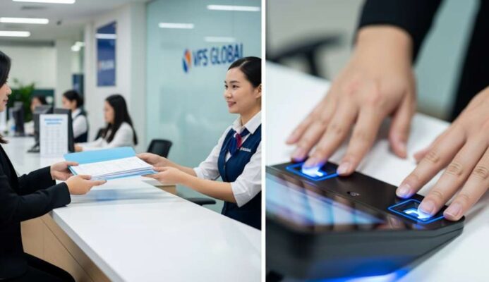 Hướng Dẫn Chuẩn Hồ Sơ Visa Đức Qua VFS Global 2025: Nhanh Gọn, Tránh Sai Sót 4 quy trinh nop ho so va sinh trac hoc tai vfs visa duc