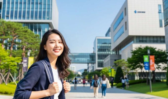 Hướng Dẫn Toàn Diện Xin Visa Du Học Hàn Quốc 2025: Nắm Chắc Cơ Hội Vàng 5 sinh vien dai hoc han quoc visa d2