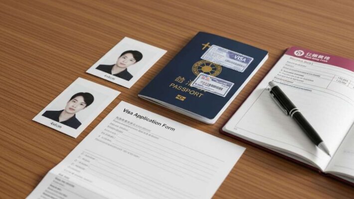 taiwan visa documents prepared