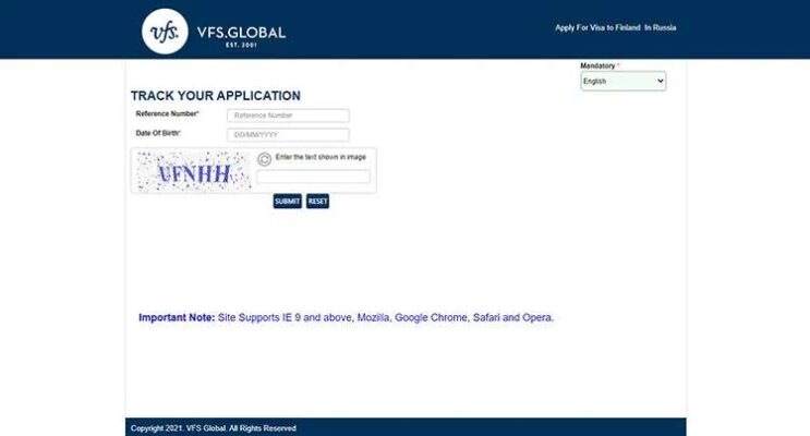 Hướng dẫn theo dõi hồ sơ visa Úc tại VFS Global online