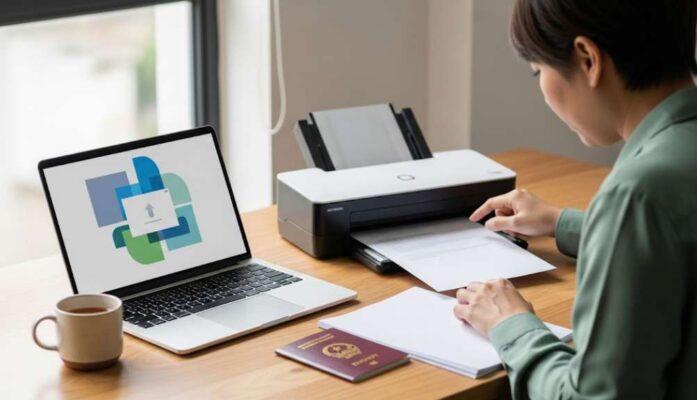 Hướng Dẫn Nộp Hồ Sơ Xin Visa Úc Online Qua ImmiAccount - Cập Nhật 2025 4 upload ho so visa uc immiaccount