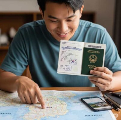 Visa Multiple Hàn Quốc 2025 – Hướng Dẫn Toàn Diện Điều Kiện và Thủ Tục Mới Nhất 3 visa han quoc len ke hoach
