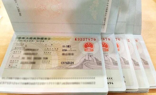 visa Trung Quốc nhiều lần dành cho công tác và du lịch