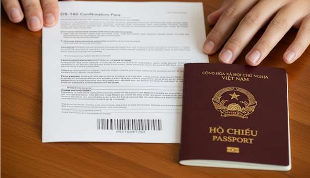 Hướng Dẫn Đặt Lịch Hẹn Phỏng Vấn Visa Mỹ DS-160 Mới Nhất 5 xac nhan don ds160