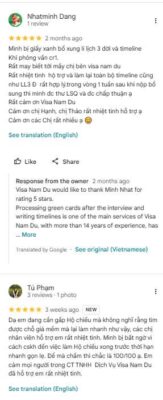 Visa Nam Du Có Uy Tín Không? Tổng Hợp Đánh Giá Từ Khách Hàng 2026 13 cac khach hang danh gia visa nam du