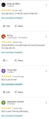 danh gia tich cuc cua khach hang cho visa lien dai duong