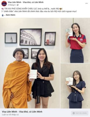 Visa Liên Minh Có Uy Tín Không? Tổng Hợp Đánh Giá Từ Khách Hàng 2025 15 Khách hàng Visa Liên Minh nhận visa du lịch Mỹ thành công