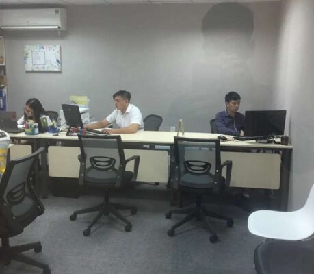 Một trong những phòng làm việc tại Bankervn