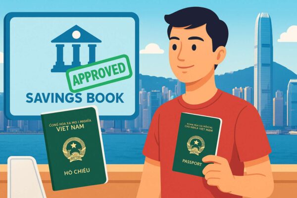 Du khách xin visa Hong Kong thành công dù không có sổ tiết kiệm