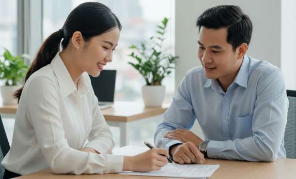 Dịch Vụ Visa Du Lịch Nhật Bản Tự Túc Tại TP.HCM – Hỗ Trợ A Đến Z, Uy Tín 6 Chuyên viên đang tư vấn chi tiết hồ sơ visa Nhật Bản tự túc cho khách hàng tại TP.HCM.