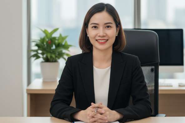 Chuyên viên tư vấn dịch vụ visa lao động Nhật Bản trọn gói tại Hà Nội, chuyên nghiệp và tận tâm.