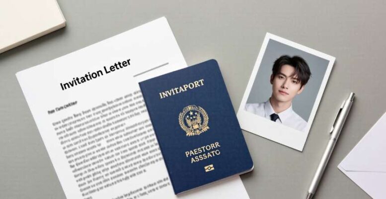 Một bộ hồ sơ xin visa Trung Quốc "siêu chuẩn" được chuẩn bị kỹ lưỡng với đầy đủ giấy tờ.